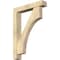 Ekena Millwork Westlake Block Rough Sawn Bracket w/ Offset Brace, Douglas Fir, 6"W x 32"D x 44"H BKT0604X32X44WTL05RDF - alternate 1